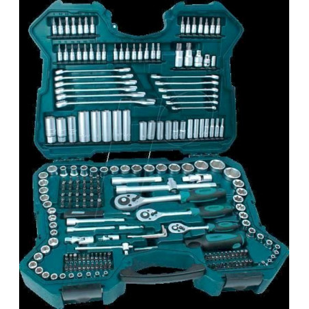 Brüder Mannesmann 98430 Jeu de douilles 215 pièces - 1/4 ", 3/8" et 1/2 " Informations techniques Catégorie     Coffret