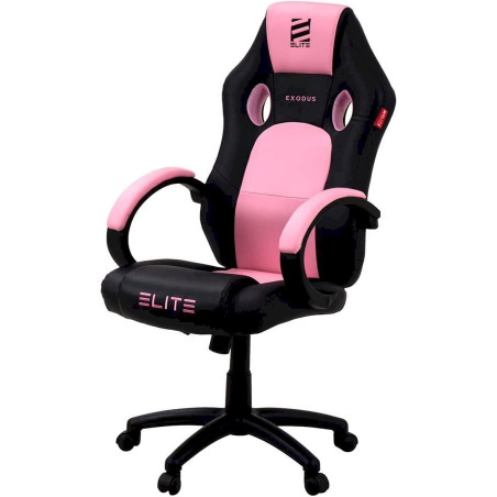 ELITE Gaming-Stuhl Bürostuhl Schreibtischstuhl EXODUS MG100 S chwarz/Pink