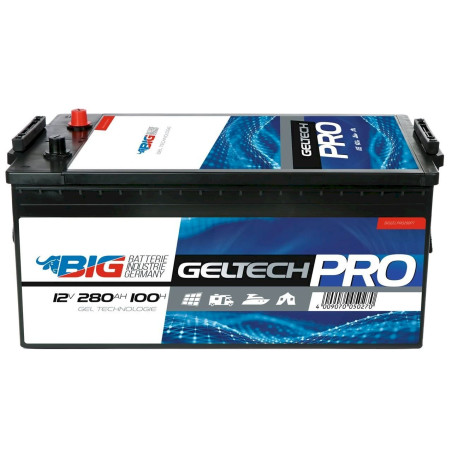 BIG GELTECH PRO GEL Batterie 12V 280Ah C100