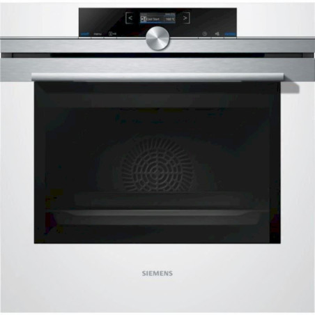 Siemens HB674GBW1 Backofen mit Pyrolyse, TFT-Dis­play, weiß