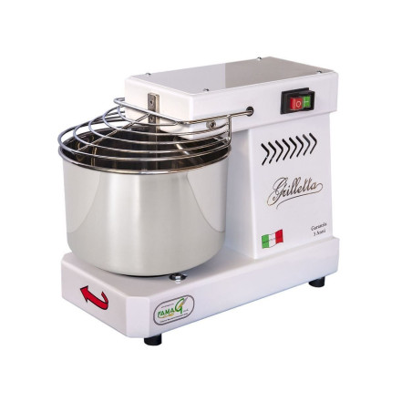 Famag Grilletta IM 5 Pétrin à spirale avec moteur électrique monophasé 230V - 5 KG