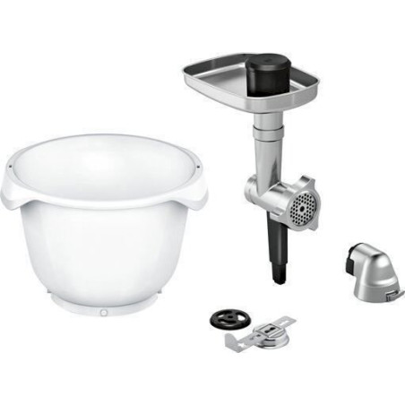 Bosch Electroménager MUZ9BS1 Accessoire hachoir à viande pour robot culinaire, Silber