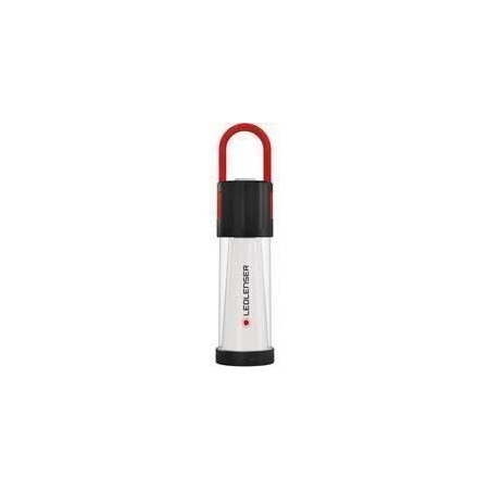 Lanterne de camping Ledlenser PL6 500943 à batterie 280 g noir-rouge