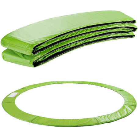 Arebos 305 cm Coussin de protection des ressorts pour trampoline vert clair