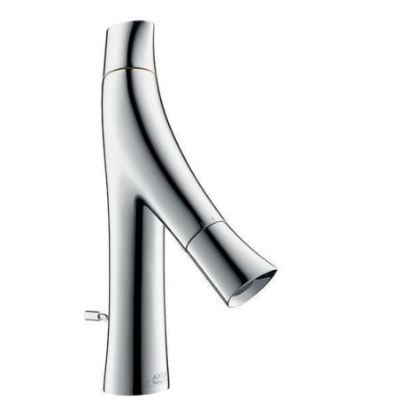 Hansgrohe Axor Starck Organic Waschtischarmatur 12010000 2 Griff Armatur 80, chrom, Ablaufgarnitur