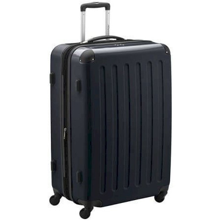 HAUPTSTADTKOFFER - Alex - Hartschalen-Koffer Koffer Trolley Rollkoffer Reisekoffer Erweiterbar, 4 Rollen, TSA, 75 cm, 119 Liter,