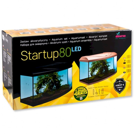 Diversa Startup LED - Aquarium Set 80x35x45 cm 112 Liter