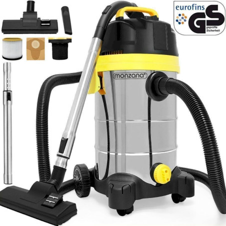 monzana 1800W Aspirateur industriel 30L