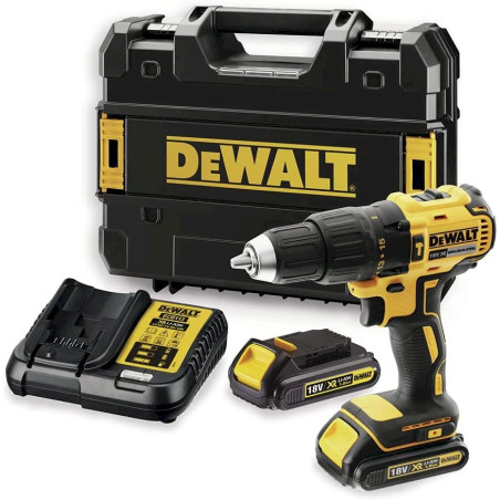 DeWalt DCD778S2T-QW Akku-Bohrschrauber 2x 1.5 Ah Akku T-STAK-Box