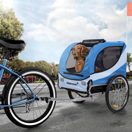 HappyPet Bike Trailer for Dogs M Remorque pour chien