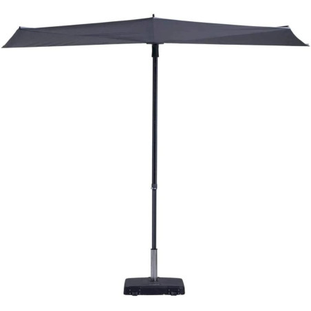 Madison Parasol de balcon Sun Wave 270x150 cm Gris