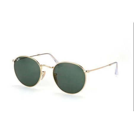 Ray-Ban Round Metal RB 3447 001 large Montures de Lunettes Or (Gold), Metall 53mm