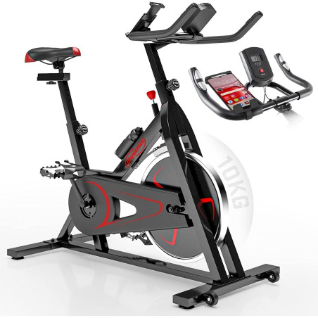 Physionics Heimtrainer Fahrrad Home Indoor Ergometer Cycling Trimmrad Speedbike EXBK01