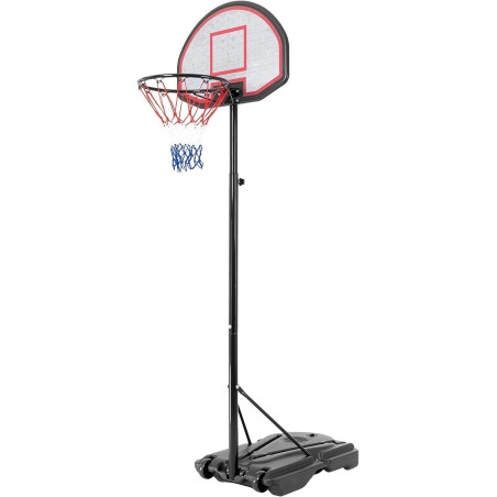 Basketballständer Basketballkorb Mobil 262 cm, aus Stahl und HDPE Kunststoff