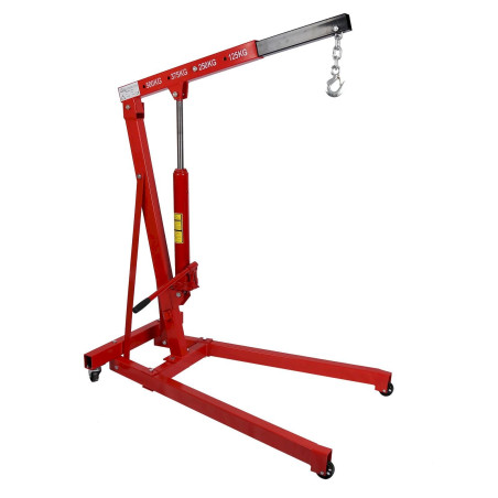 Grue d'atelier pour charges 500kg max. Bras levage 750-1290mm