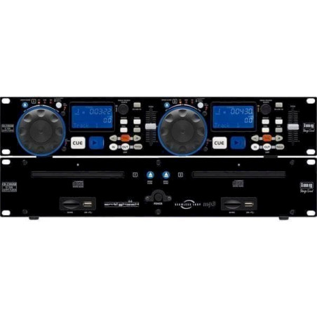 IMG Stage LineCD-230USB DJ-Dual-CD und MP3-Spieler