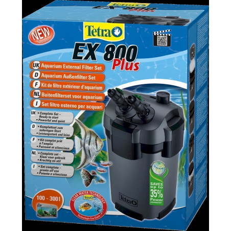 Tetra EX 800 PLUS Au­ßen­fil­ter Aquarium TetraTec Filter für Aquarien 100-300 L