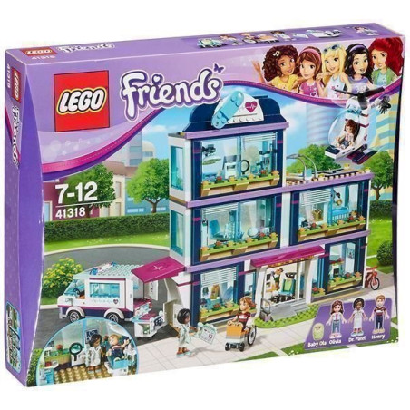 LEGO - 41318 - Friends - Jeu de Construction - L'hôpital d'Heartlake City