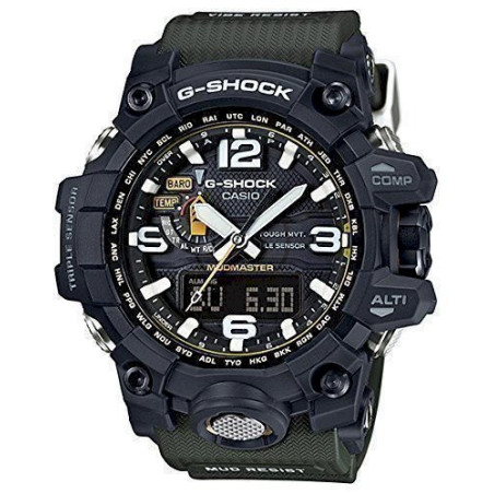 Casio Herren MultiZifferblatt Solarbetrieben mit Resin Armbanduhr GWG10001A3ER