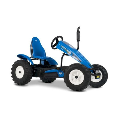 BERG Gokart Traxx New Holland BFR-3 m. Kenn­zei­chen blau 07.21.03.00