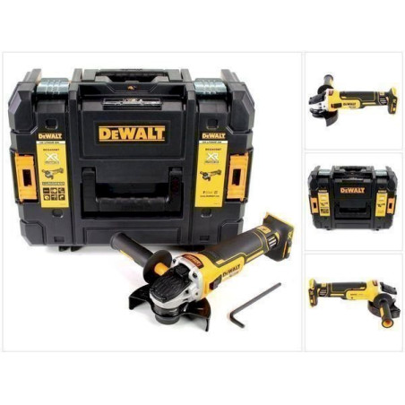 DeWalt DCG 405 NT 18 V 125 mm Brushless Akku Win­kel­schlei­fer Solo im TStak Werk­zeug­kof­fer