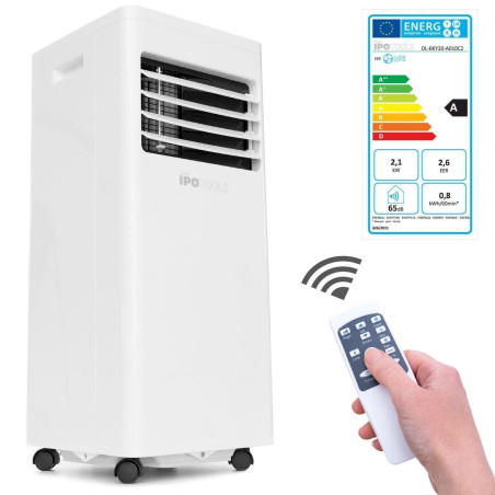 IPOTOOLS Mobile Klimaanlage OL-BKY20-A010C2 Mobiles Lokales Klimagerät 2,1 kW / 7000 Btu EEK A