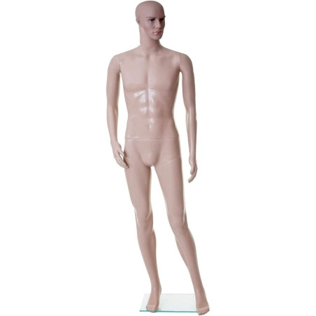 Mannequin De Vitrine Hwc-E37, Masculin, Homme, Poupée De Grandeur Naturelle, Déco, Mobile 185cm