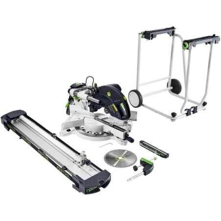 Festool KAPEX KS 120 REB-Set-UG Kapp-Zugsäge mit Kappanschlag und Untergestell