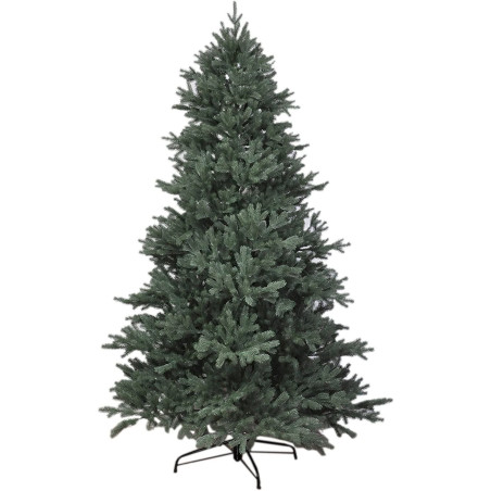 Weihnachtsbaum 180 cm (Ø ca. 120 cm) mit ca. 3245 Spitzen, schwer entflammbarer, inkl. Metall Christbaum Ständer (HXT 1418)