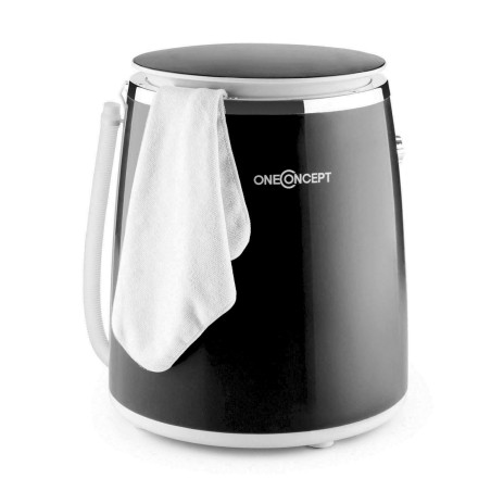 OneConcept Eco­wash-Pi­co Mini machine à laver avec essorage 3,5 kg 380 W - noir