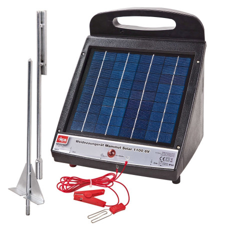 Weidezaungerät Mammut Solar 1100 6V