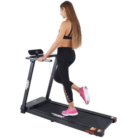 Miweba Sports elektrisches Profi Laufband HT500 Klappbar Home Trainer Fitness (Schwarz)