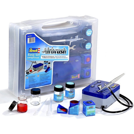 Revell Airbrush Basic Set mit Kompressor (39199)