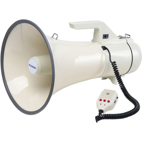 McGrey MP-2000HRS Megaphon max. 100 Watt, 2400m weiß