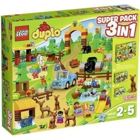 Lego Duplo 66538 - Wildpark - Superpack 3in 1