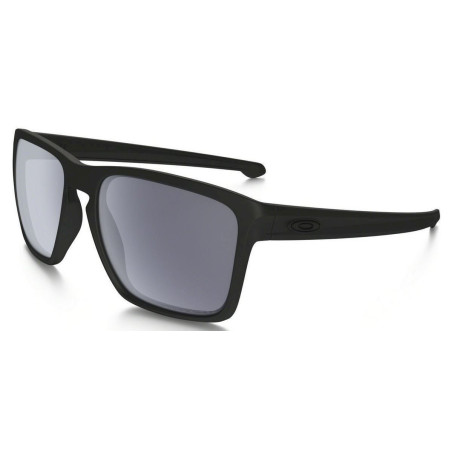 Oakley Oo 9341-01 Argent XL Noir Mat W - Gris Polarisée