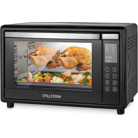 STILLSTERN MB45-LED 2G Minibackofen mit Umluft LED Display 45L 2000 W