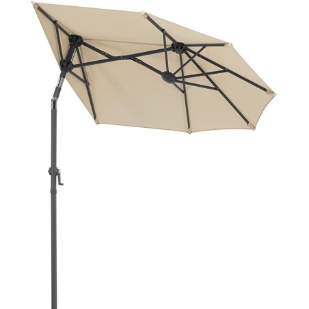 Parasol Schneider Salerno Mezzo 150 x 150 cm natur