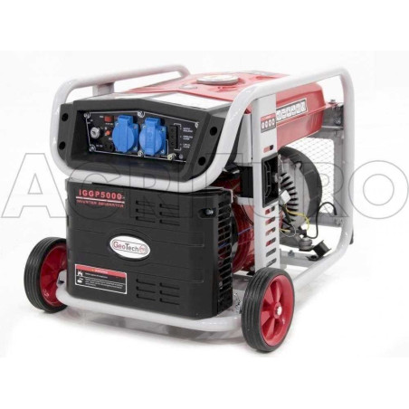 GeoTech iGGP5000 Einphasiger Inverter-Stromerzeuger 3,5kW mit Wagen