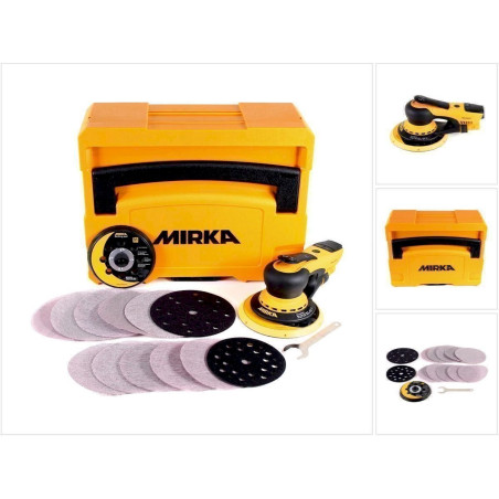 Mirka DEROS 5650CV Exzenterschleifer 125mm/ 150mm 5,0 Hub Brushless + systainer ( MID5650202CA )