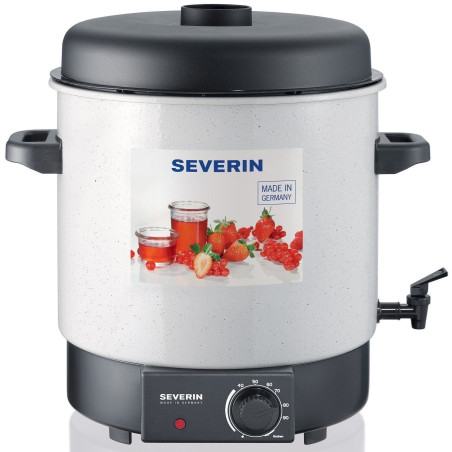 SEVERIN EA 3653 - Sté­ri­li­sa­teur - 29 litres - 1800 Watt - blanc/noir