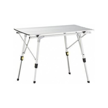 Uquip Variety L Table Pliante en Aluminium pour 6 Personnes (120x70cm) - Réglable en Continu en Hauteur