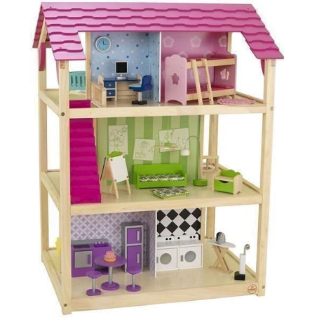 KidKraft Puppenhaus So chic Pup­pen­stu­be Dollhouse 65078