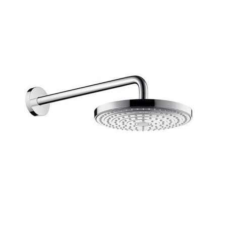 Hansgrohe Raindance Select S 240 2jet EcoSmart Kopfbrause mit Brausearm, 390 mm chrom 26470000