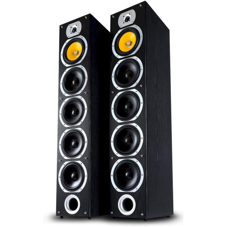 Bennett & Ross Exosphere HiFi Standlautsprecher Paar schwarz 2x 200W RMS