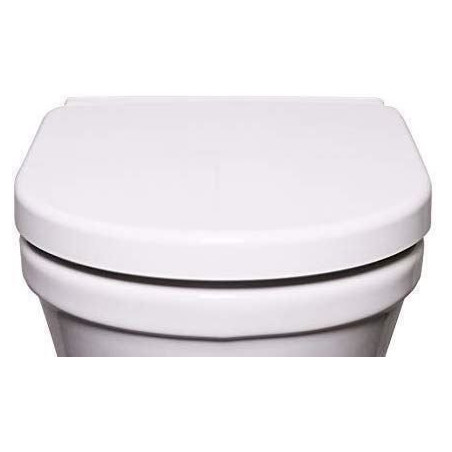 Abattant de WC Bullseat 3 blanc • Compatible avec Duravit Starck 2/3 • Talonnette automatique / Softclose • amovible •