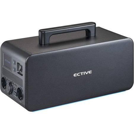 ECTIVE BlackBox 15 Powerstation 1500W Reine Sinuswelle LiFePO4-Lithiumbatterie