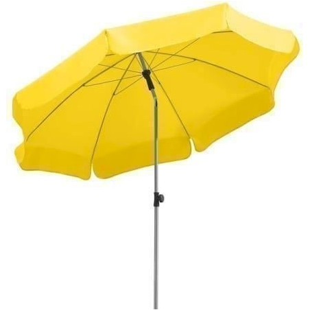 Parasol Schneider Locarno, citron, env. 200 cm Ø, en 8 parties, rond