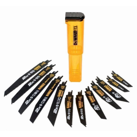 DeWalt DT2441L Lot de 12 lame de scie sabre Longer Life