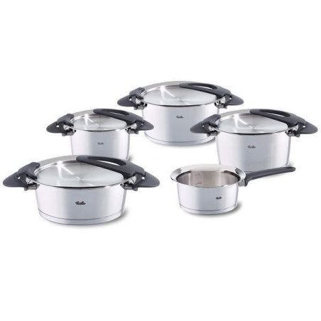 Fissler Intensa 1611805000 Set de marmites/casseroles 5 pièces Noir